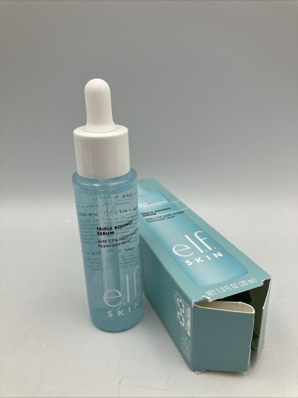 e.l.f. SKIN Holy Hydration Triple Bounce Serum 1.7% Hyaluronic Acid 1.0 oz