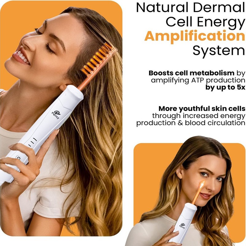 Portable High Frequency Facial Machine - Orange High Frequency Face Skin Wand gallery