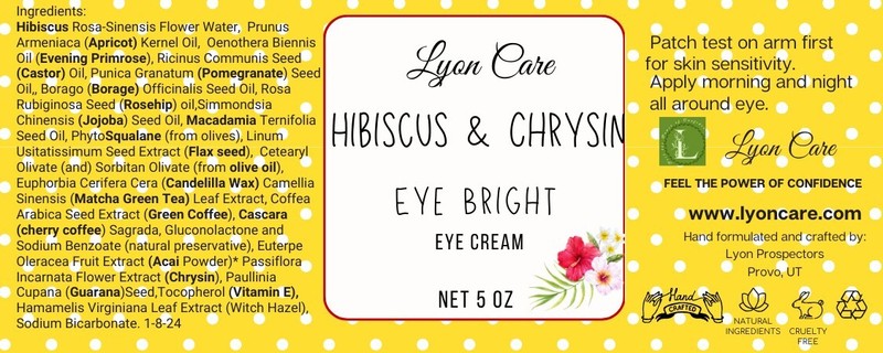 All Natural Eye Cream Helps Lift Skin, Ease Wrinkles,Dark Circles, And Brightens gallery