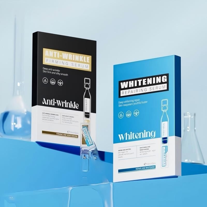 Whitening & Repairing Ampoules- Anti-Wrinkle Essence (Black)