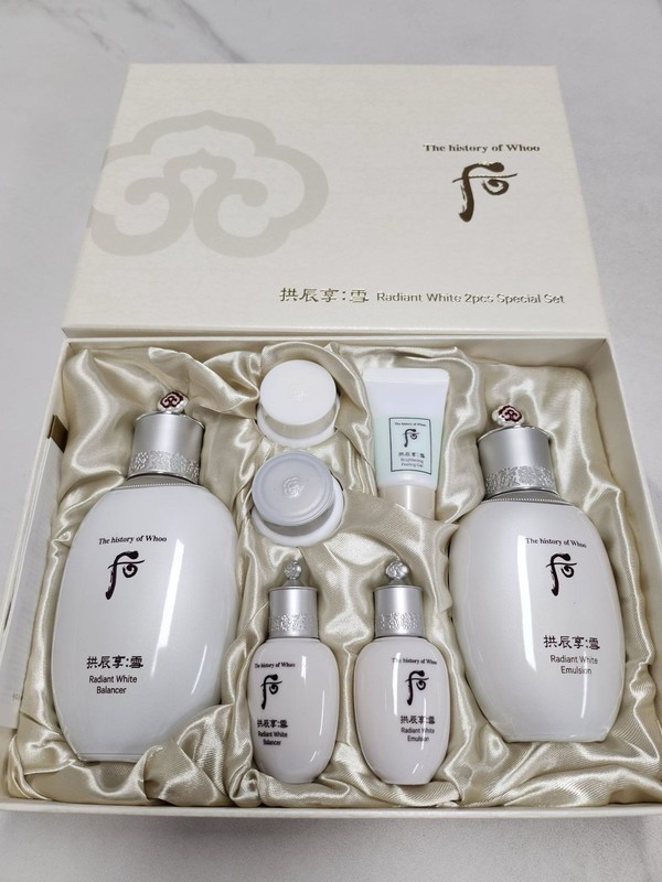 The History of Whoo Gongjinhyang Seol White 3pcs Special Set Anti Aging K-Beauty