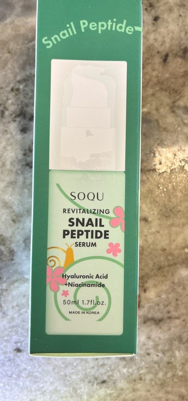 Hydration + Barrier Repair | Snail Peptide Facial Serum by Soqu – 1.7 fl oz