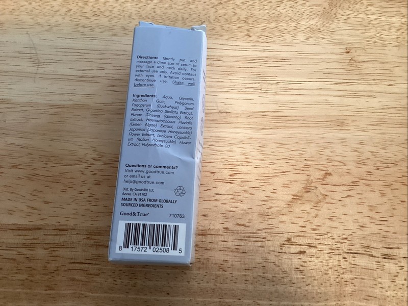 Good And True Organics Ginseng Green Algae Anti Aging Serum gallery
