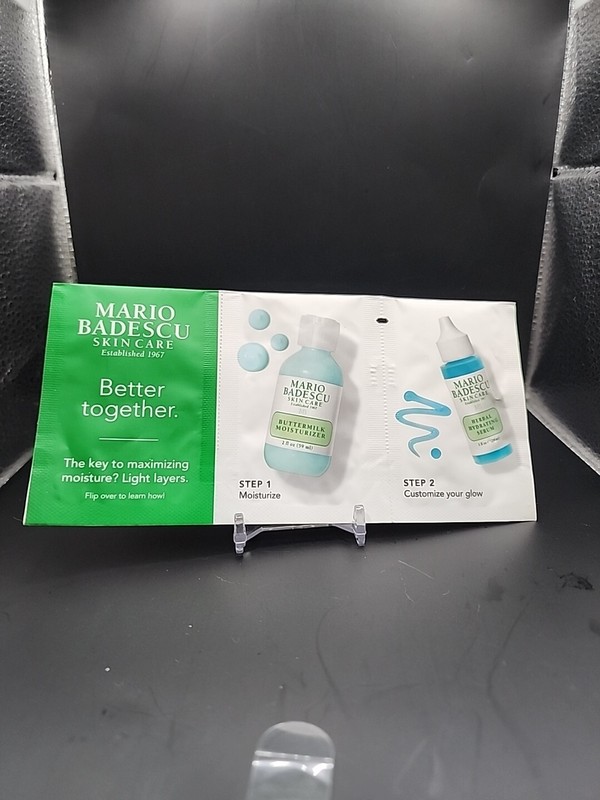 Mario Badescu Sample Set Herbal Hydrating Serum & Buttermilk Moisturizer