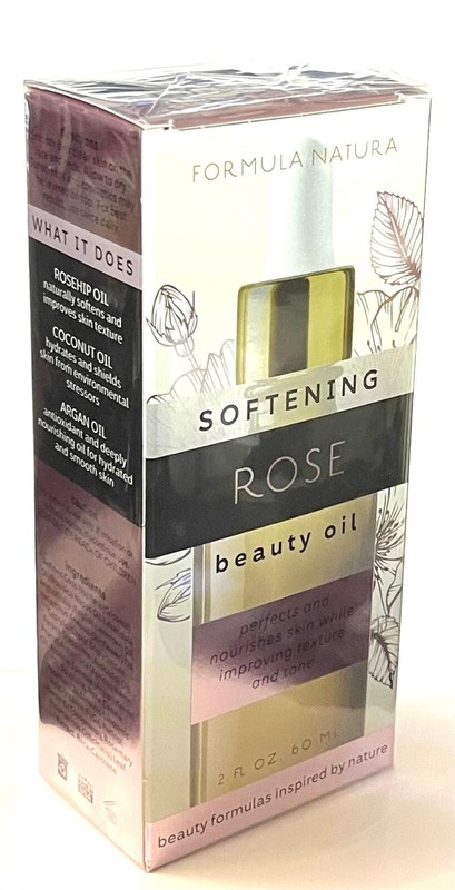 Softening Rose Beauty oil, with Rosehip oil, coconut oil, Argan oil gallery