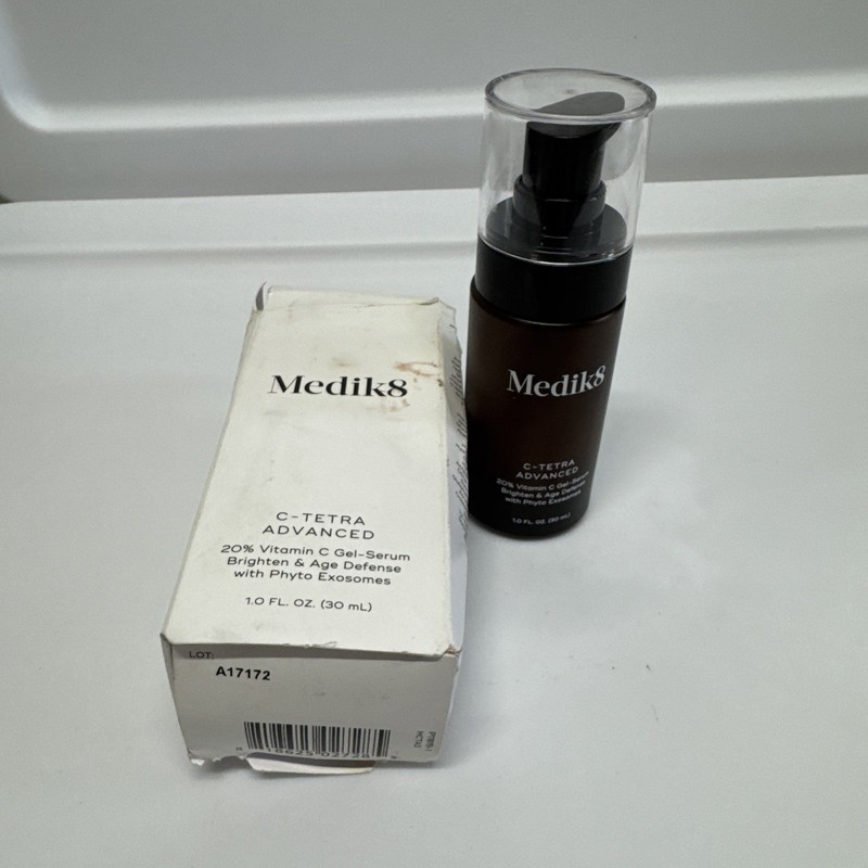 MEDIK8 C-TETRA ADVANCE 20% Vitamin C Gel serum Brighten & Age Defense 1oz NWOB