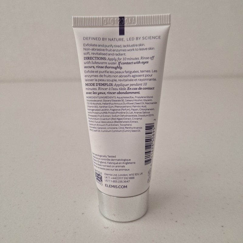 Elemis Papaya Enzyme Facial Peel 50mL 1.6 Fl. Oz Made In England New Sealed gallery