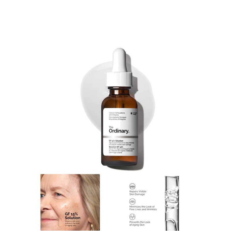Hydrating Growth Factor Serum – Anti-Aging Solution for All Skin Types, 1 Fl Oz