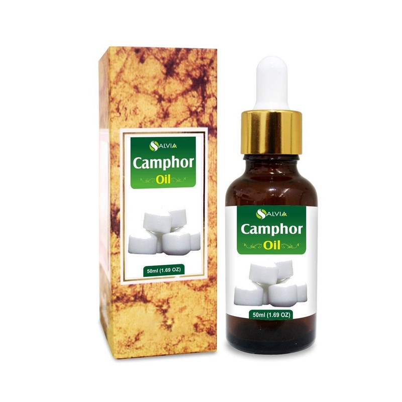 Camphor Oil 100% Pure & Natural With Dropper 50Ml Free Delivery