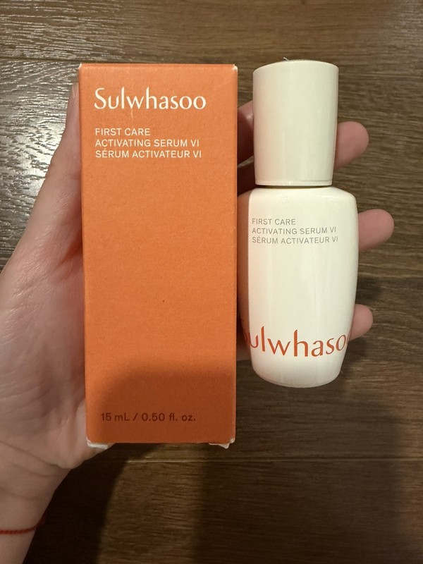 Set Of 4 Sulwhasoo First Care Activating Serum 15ml Each Serum VI Newest Version
