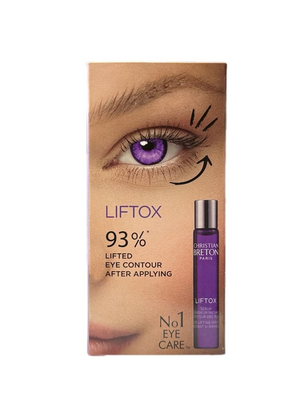 Christian Breton Roll On Eye Serum 0.30 Oz Liftox Eye Priority NIB