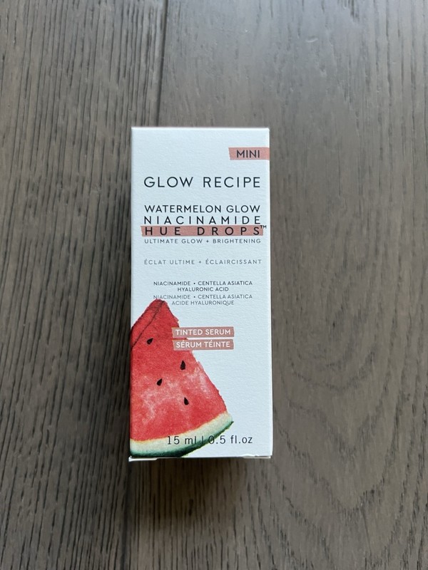 Watermelon Glow Recipe Niacinamide Hue Drops Mini 15 ml/0.5 fl. oz.