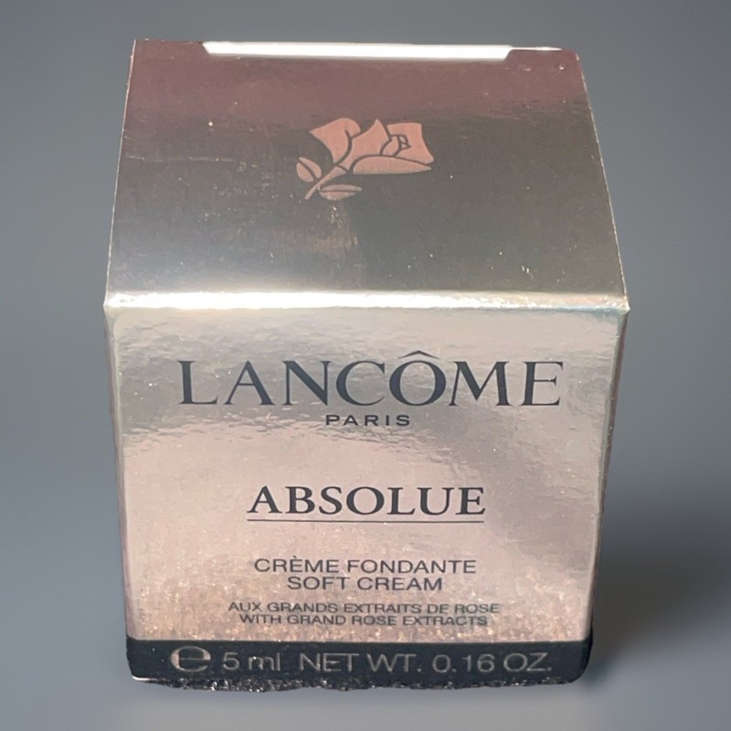 New in Box! Lancome Absolue Soft Cream With Grand Rose Extracts 15ml / 0.5oz