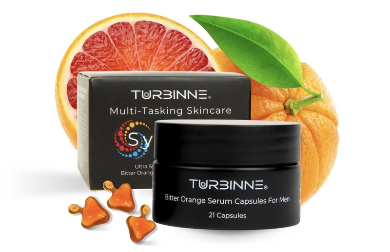 Turbinne Ultra Strength Bitter Orange Serum Capsules For Men Powerful Anti-Aging