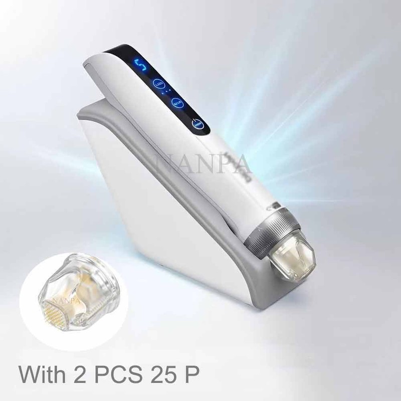 Electric Derma Stamp 3 in1 Auto Infusion Skin Tool Hair Growth Micro LED Therapy
