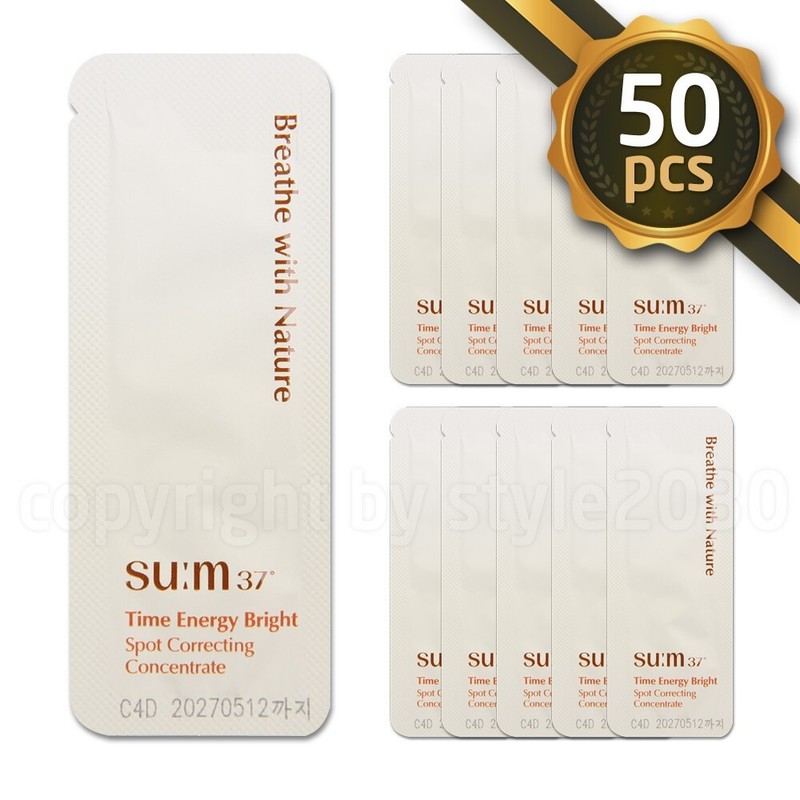 SU:M37 Time Energy Bright Spot Correcting Concentrate 1ml x 50pcs (50ml) SUM37