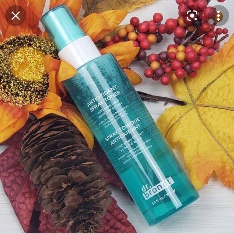 Dr. BRANDT Antioxidant Spray Toner Green & White Tea Extract 3.4oz Full Size NEW gallery