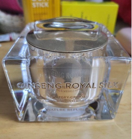 K-Beauty Nature Republic Ginseng Gold Silk Watery Cream 60ml Free Standard Ship gallery