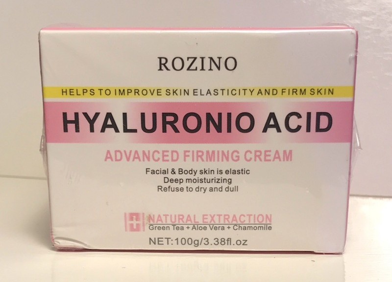 Rozino Hyaluronic Acid Green Tea Aloe Chamomile Firming Cream Natural Extraction
