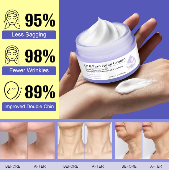 2024 New Pure Neck Firming Cream, Anti-Aging Tighten & Lift Neck Cream, Chest Ne gallery