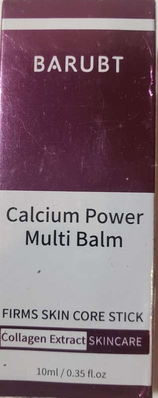 Barubt Calcium Power Multi Balm Firms skin Core Stick NIB Collagen Extract