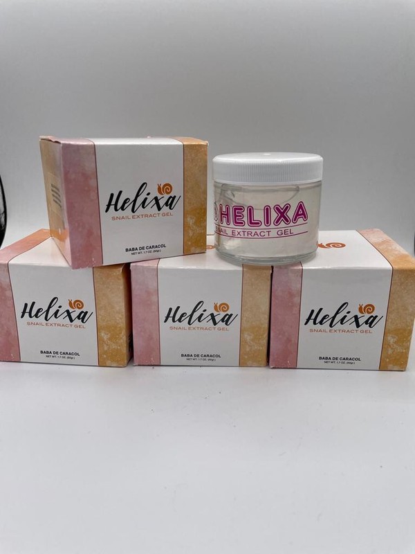 Pack 4 HELIXA Karakol Cream Baba de caracol snail whitening gel Collagen piel