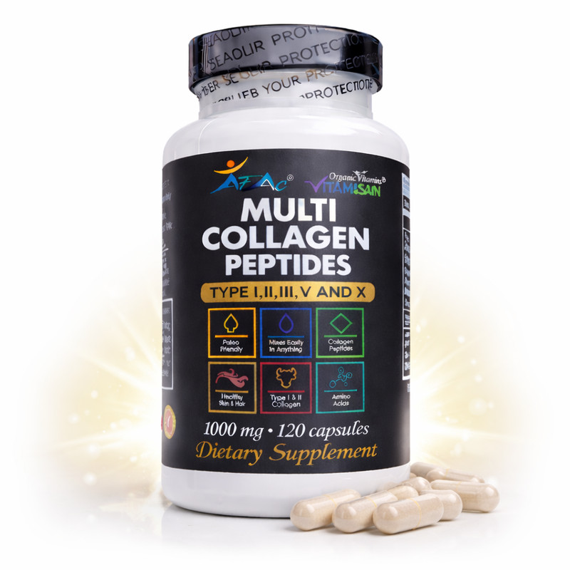Collagen Peptides Powder capsules Supplements Pills Booster Colagen Vitamins gallery