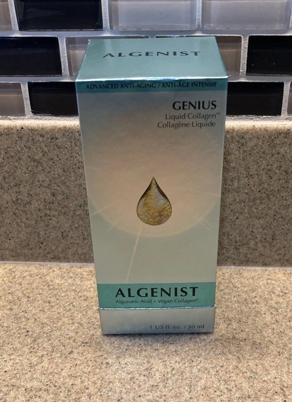 Algenist Genius Liquid Vegan Collagen 1 oz NIB Sealed