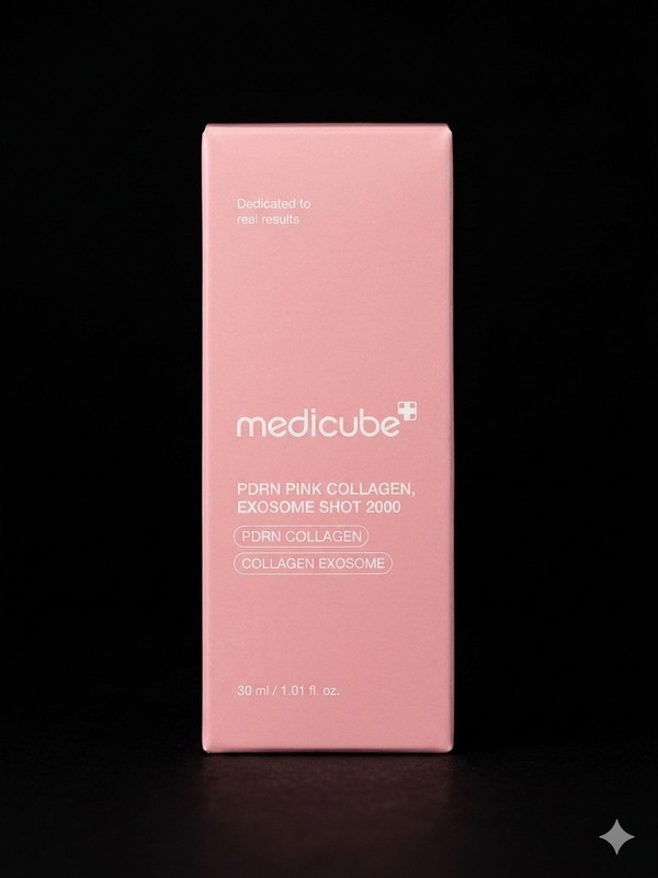 Medicube PDRN Pink Collagen Exosome Shot Serum 7500 30ml / 1.01 fl.oz Exp:1-2028