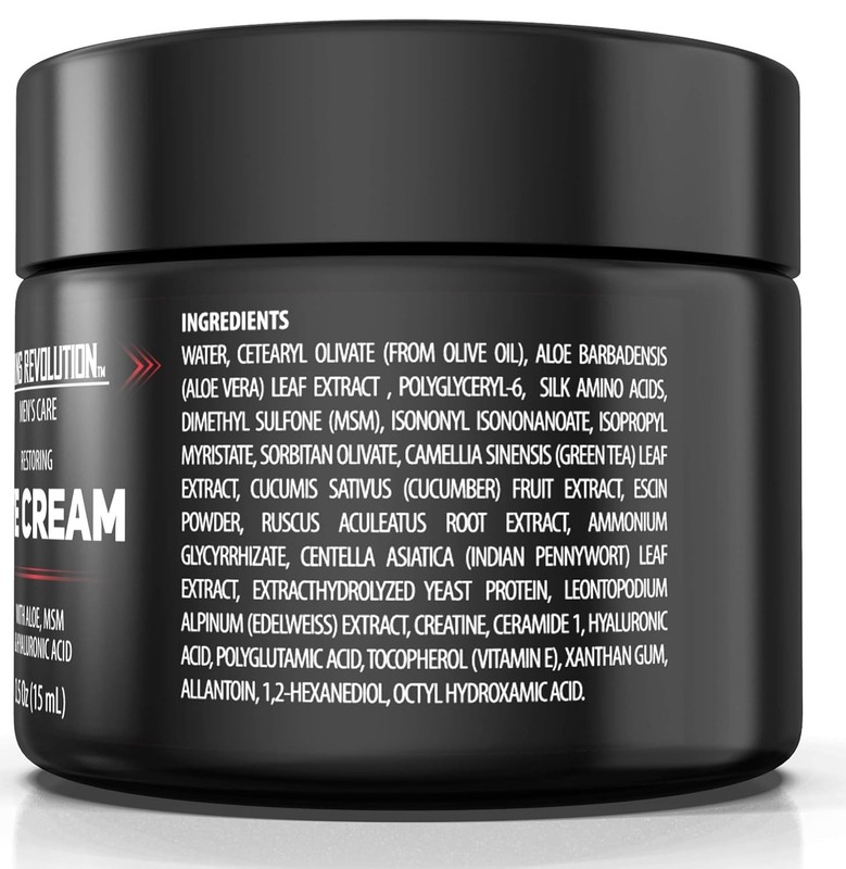 Men's Eye Cream - Natural Anti-Aging, Dark Circle Treatment, Reduces Puffiness,, gallery