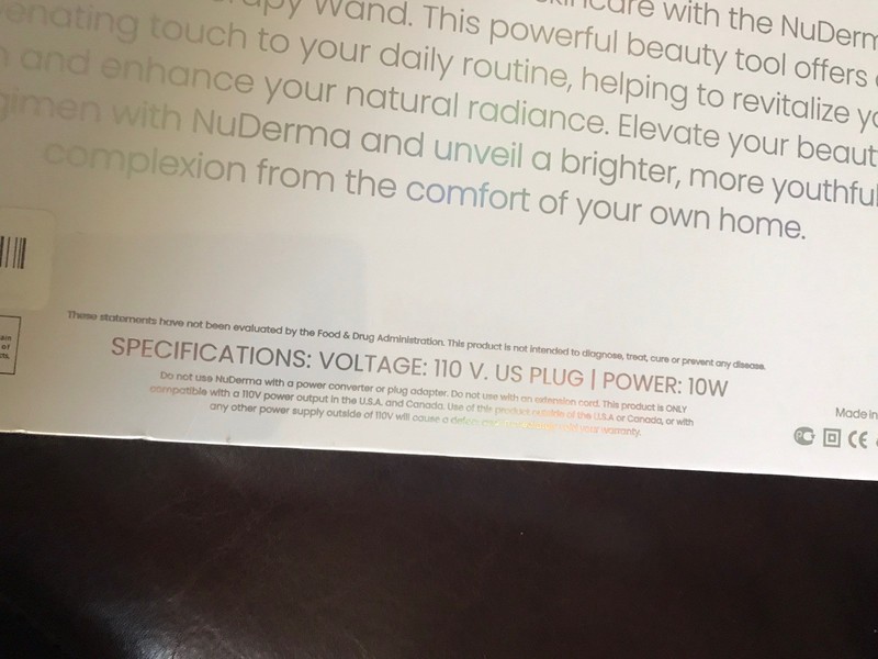 Pure Daily Care NuDerma Clinical Skin Therapy Wand with 6 Fusion Applicators gallery