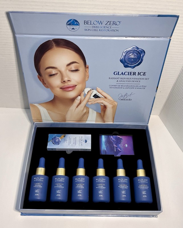 Below Zero Swiss Science Glacier Ice Skin Care Set with Device New gallery