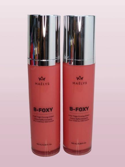 MAELYS B-FOXY INNER THIGH FIRMING CREAM 3.38 OZ EXP: 2026 LOT OF 2