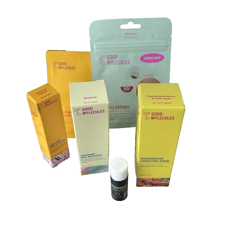 GOOD MOLECULES Toner, Serum, Moisturizer, Cleansing, Eye gel, Pimple Patches LOT gallery