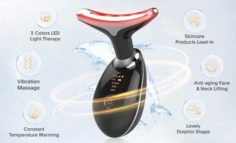 Red Light Therapy Wand for Face and Neck -Intense Pulsed Light ES-1081 gallery