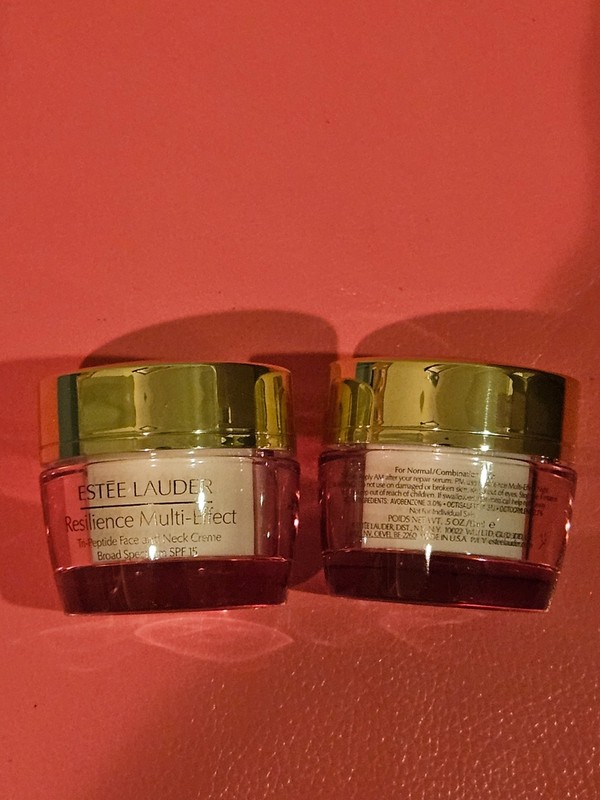 2x Estee Lauder Resilience Multi-Effect Tri-Peptide Creme SPF15~15ml/0.5 oz~NWOB