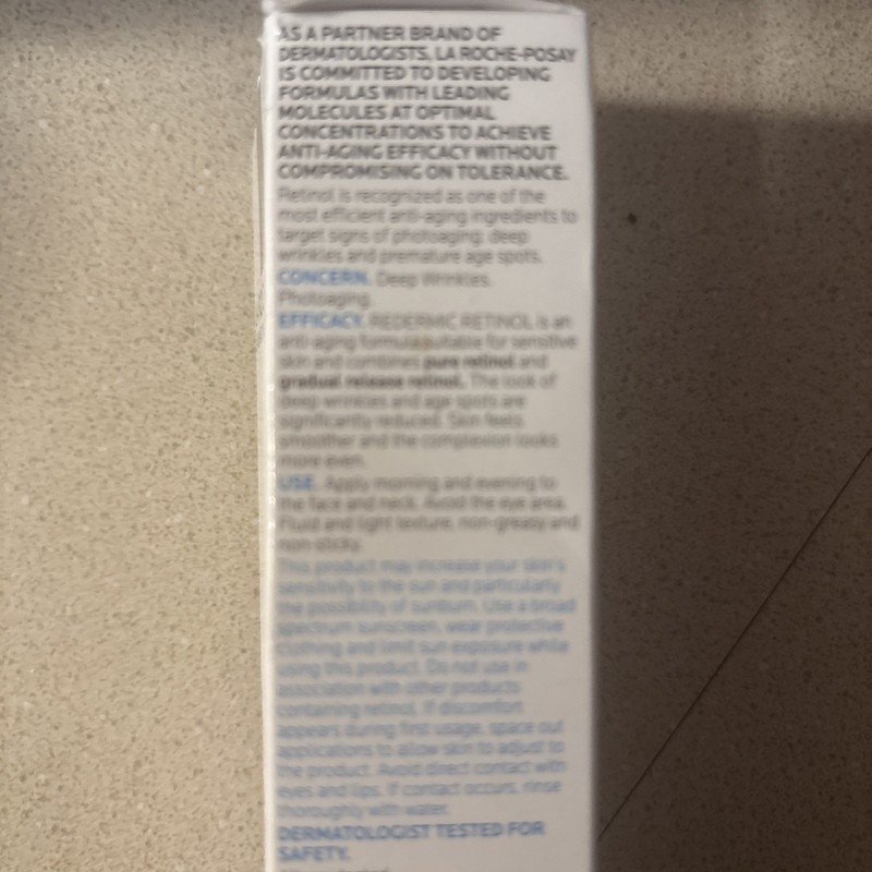 La Roche-Posay Redermic Retinol Anti Aging Treatment NIB gallery