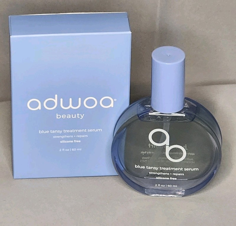 Adwoa Beauty Blue Tansy Serum 2oz Hydrating Scalp Treatment Oil