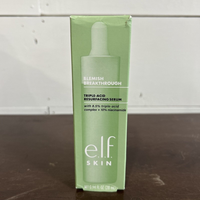 E.L.F. Skin Blemish Breakthrough Triple-Acid Resurfacing Serum 0.94 oz ELF