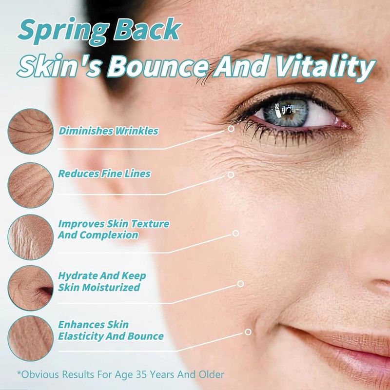 Retinol Collagen Face Cream Anti Aging Squalane Wrinkle Moisturizer 1.86oz gallery
