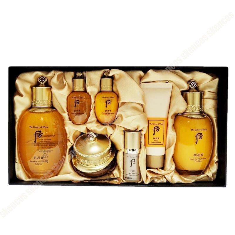 The History of Whoo Gongjinhyang 3 Items Set/Inyang/Toner+Emulsion+Cream+Kits