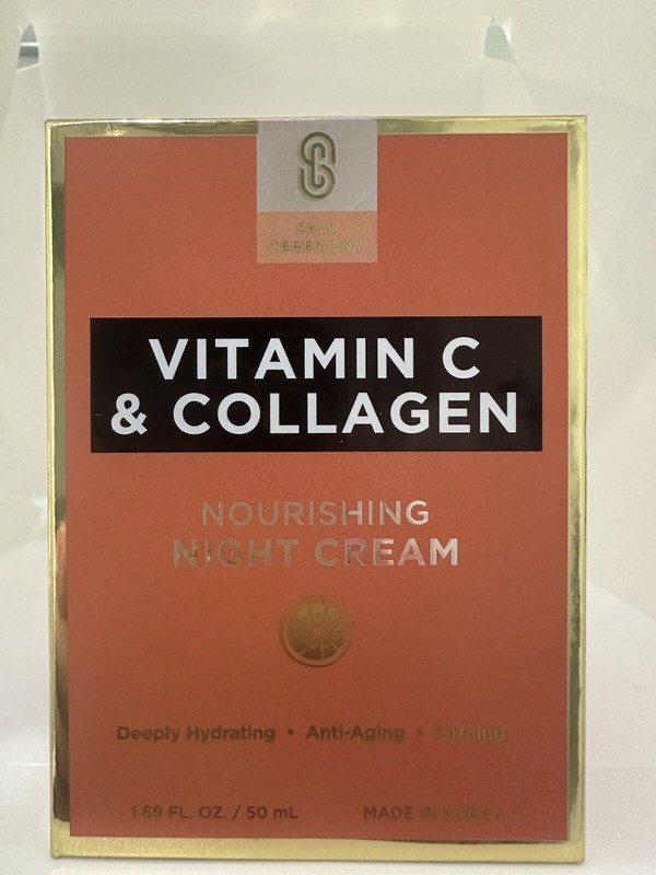 SKIN CEREMONY~Nourishing Collagen & Vitamin C Facial Moisturizer 1.69 oz