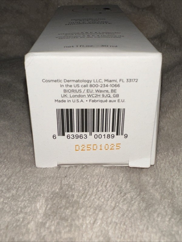 Dr. Brandt Dr B Lab Nourishing Face Oil -FULL SIZE 1fl Oz 30ml RV$72 gallery