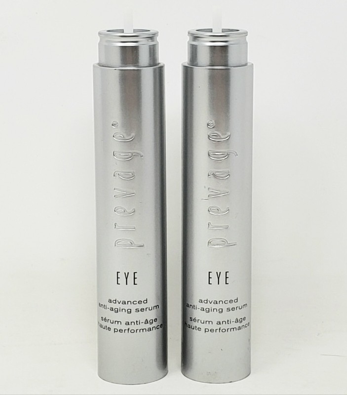 PREVAGE ANTI-AGING EYE SERUM 15 ML .5 FL OZ (2 Pack REFILLS) No Cap Or Lid!