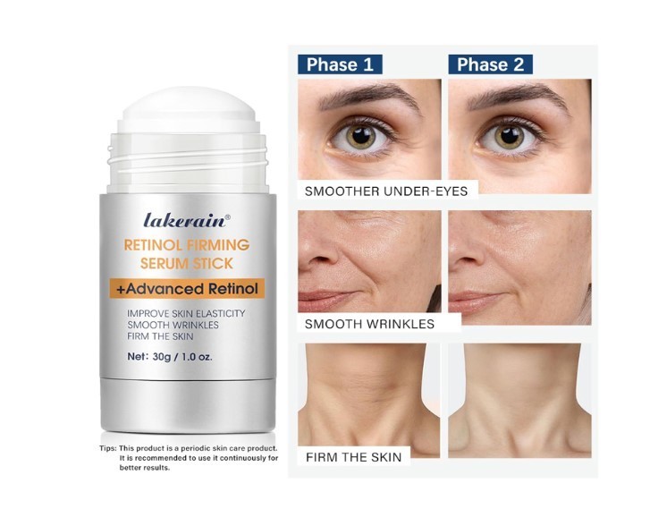 Retinol Firming Serum Stick Anti Aging Wrinkle Repair Face & Neck Care gallery