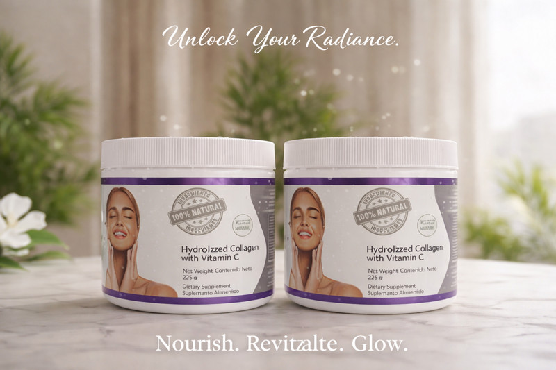 Hydrolized Collagen with Vitamin C 100% Powder gallery