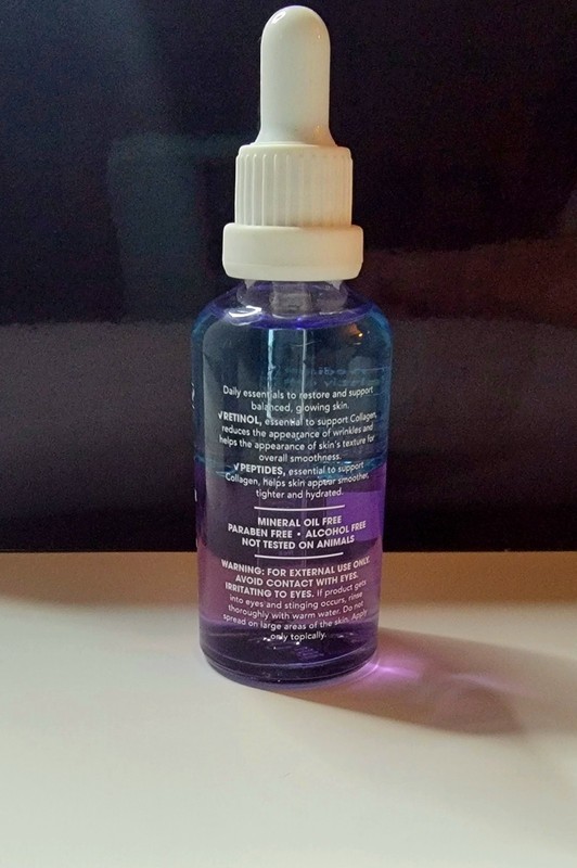 3 Global Beauty Care RETINOL Renewing Double Serum 1.7 fl oz (50mL) Refine, Tone gallery
