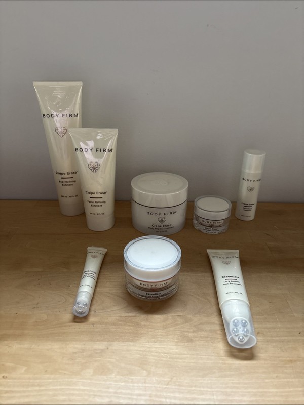 8 Pc Set BODY FIRM Crepe Erase & Essentials Body/Face REPAIR TREATMENT-SEALED gallery