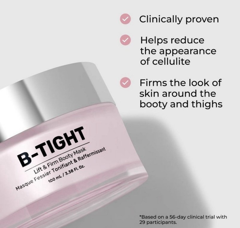 Maelys B-TIGHT Lift & Firm Booty Mask 3.4 oz / 100ml Reduce Cellulite NEW IN BOX gallery
