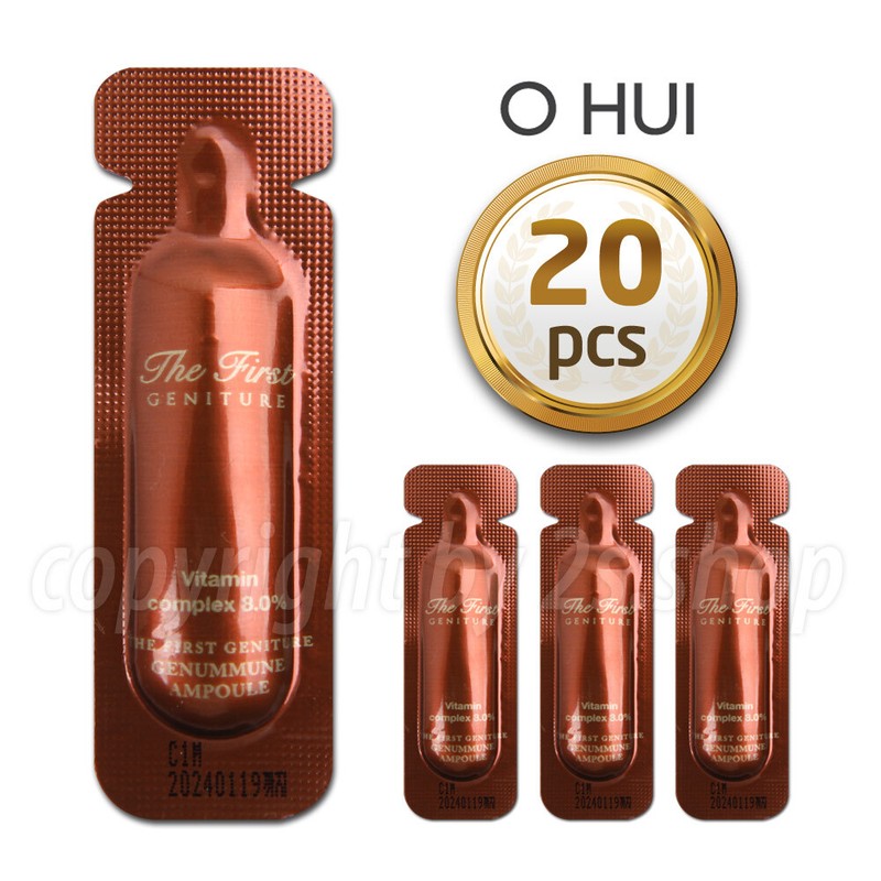 OHUI The First Geniture Genummune Ampoule 1ml x 20pcs O HUI